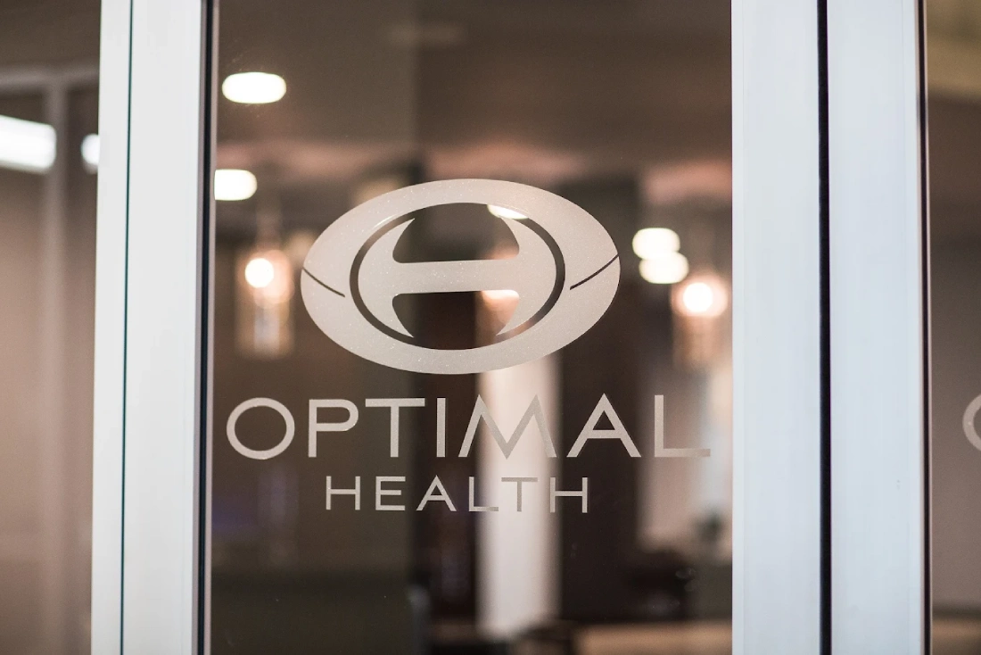 Optimal Health office entrance
